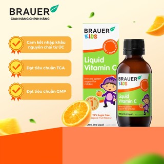 Brauer Liquid Vitamin C dạng lỏng (100ml)