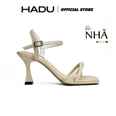 [BST NHÃ] Giày Sandal Cao Gót 7P Quai Xoắn CANDICE HADU M7158 Quai Tròn Êm Ái Da PU Cao Cấp BH 12T
