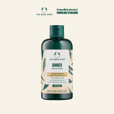 Dầu Xả Hương Gừng Cho Da Đầu Gàu Ginger Scalp Care Conditioner The Body Shop