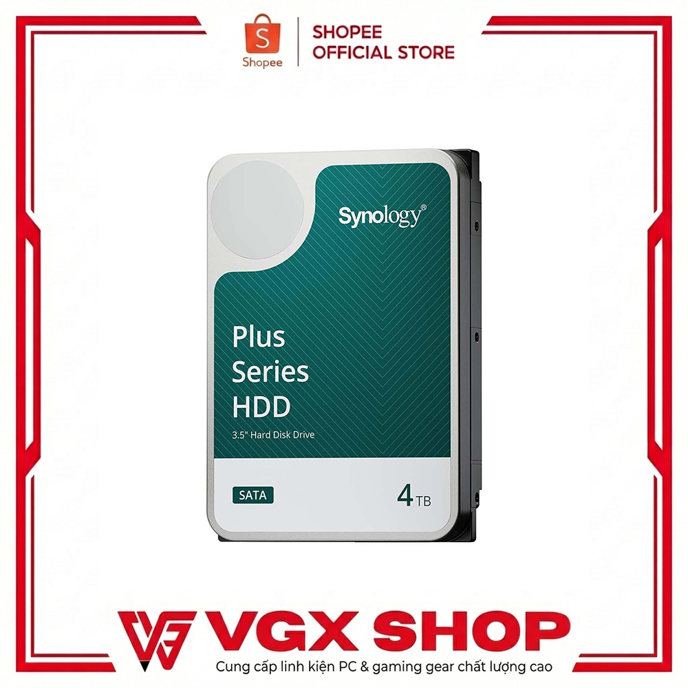 HDD Synology HAT3300 Plus 4TB 3.5 inch SATA 256MB Cache 5400RPM HAT3300-4T