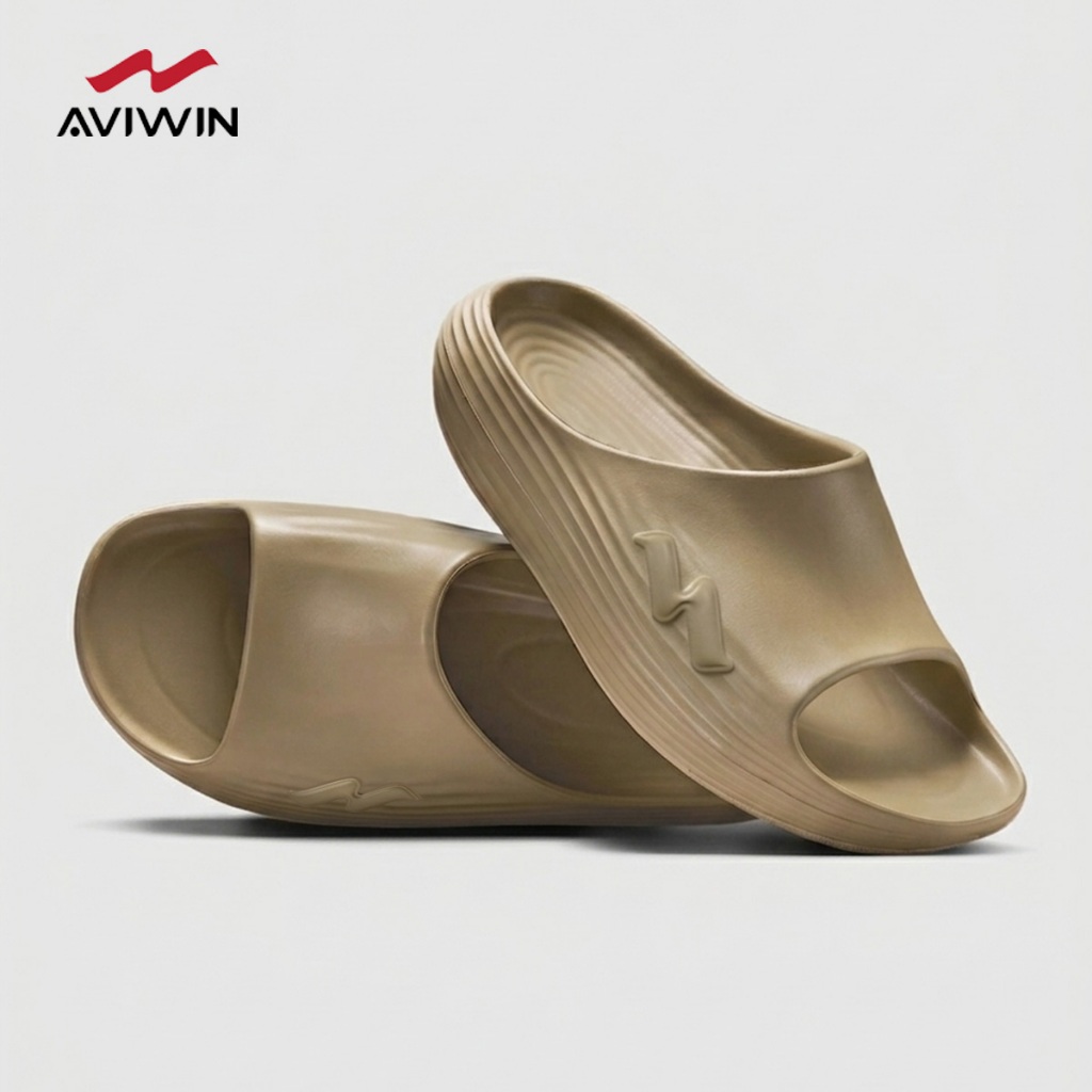 [EMOZI] AVIWIN Dép Bánh Mì Nam Nữ Emozi Đúc EVA Nguyên Khối, Chống Trơn, Nhẹ, Êm, Thời Trang