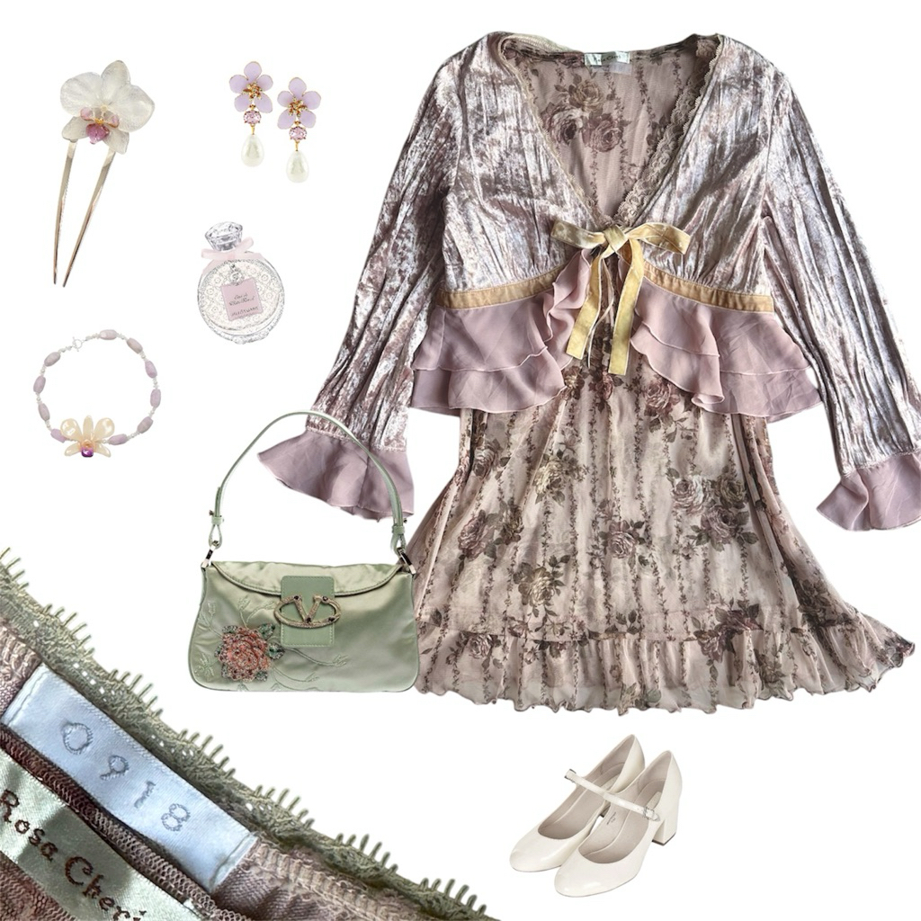 [Thrift/2Hand] ÁO, ĐẦM STYLE COQUETTE, FAIRY, MORI, Shoujo Girl - Đọc mô tả