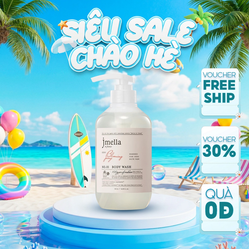 Sữa Dưỡng Thể Nước Hoa Jmella Body Lotion 500ml – Da mềm mịn, hương nước hoa Pháp sang trọng