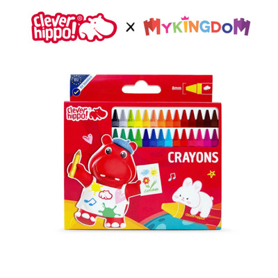 Bộ Bút Sáp 28 màu - Artist Crayons CLEVER HIPPO CRAYON2801