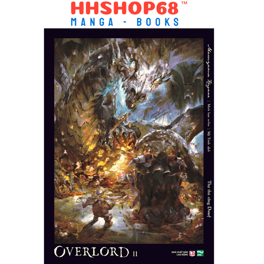 Sách - Overlord tập 8 9 10 11 - IPM Việt Nam