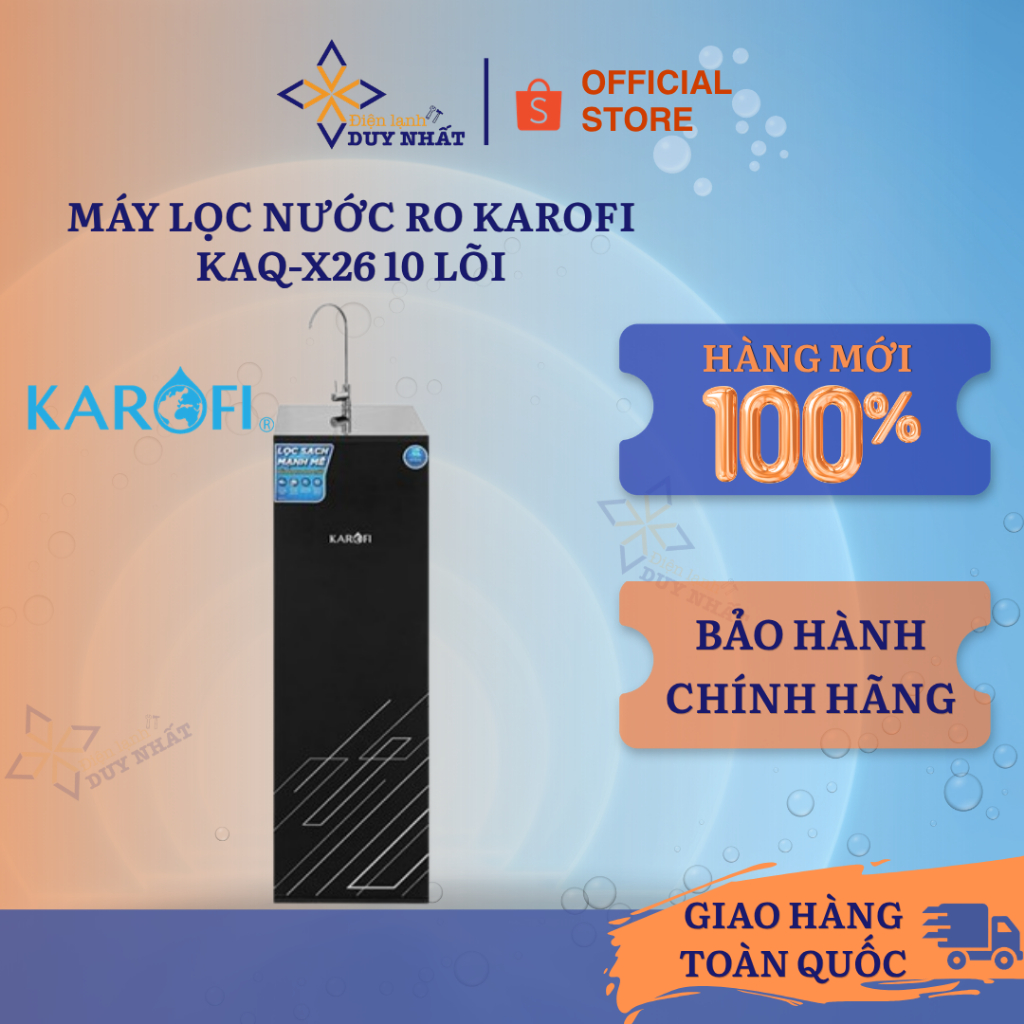 Máy lọc nước RO Karofi KAQ-X26 10 lõi