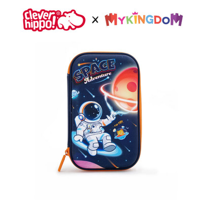 Hộp Bút 3D Space Adventure - Astro CLEVER HIPPO HS1114/BLUE