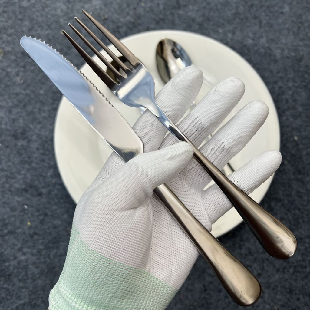 Bộ dao dĩa thìa inox cao cấp phong cách Châu Âu Đức Huỳnh DN400