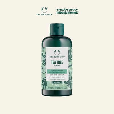 Dầu Xả Tràm Trà Tea Tree Cho Tóc Dầu Purifying and Balancing Conditioner 250ml The Body Shop