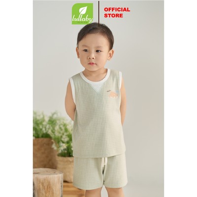LULLABY - NH684C - Bộ bé trai sát nách