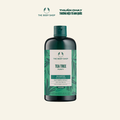 Dầu Gội Tràm Trà Cho Tóc Dầu Tea Tree Purifying and Balancing Shampoo The Body Shop