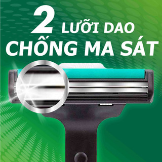 Vĩ 4 lưỡi dao cạo râu Gillette Vector 2 lưỡi