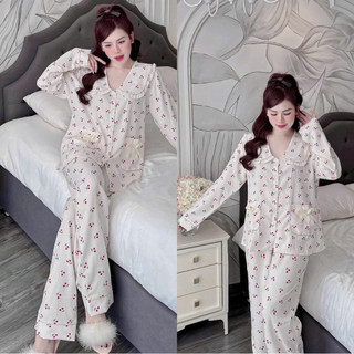 Đồ bộ Lụa Dâu 50-100kg Bigsize xinh xắn