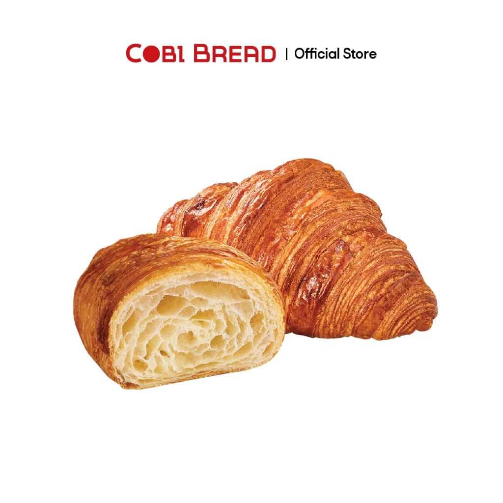 [Hỏa tốc HCM] Bánh Croissant Đông Lạnh Ngàn Lớp 90gr - Túi 12 bánh Cobi Bread HSD 12 Tháng