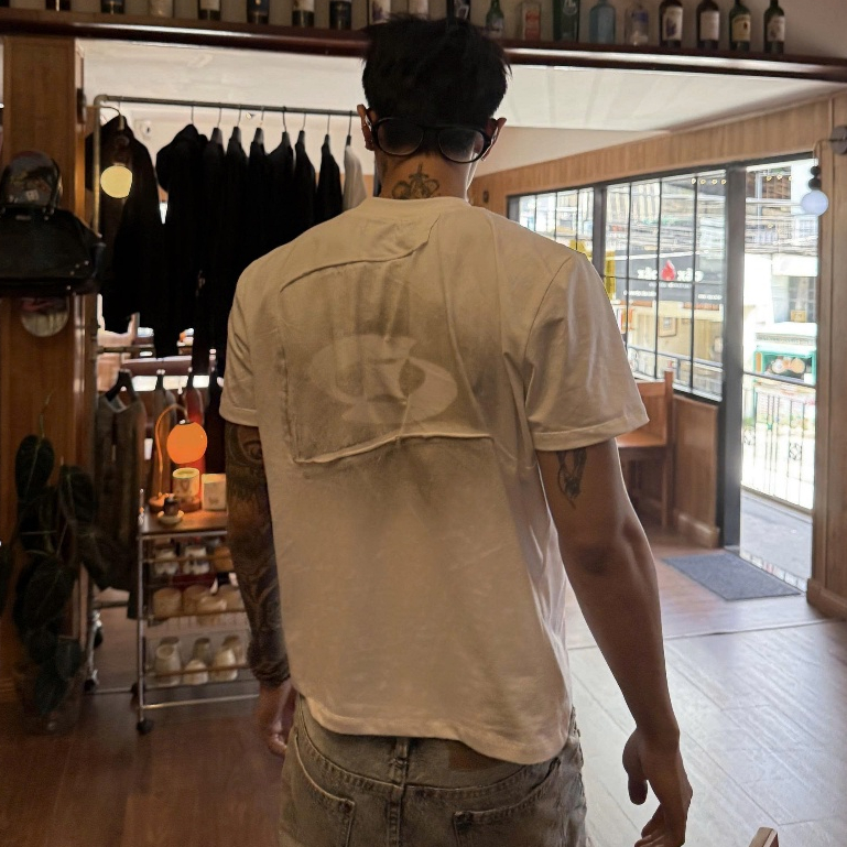 Bad Choices | Áo thun đắp PATCHWORK Tee in hình form fit | BigBuy360 - bigbuy360.vn