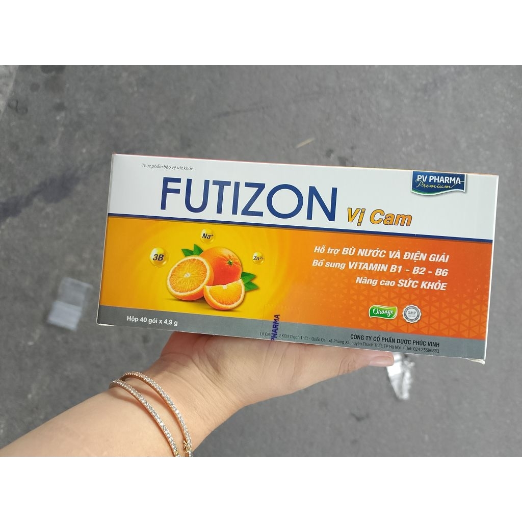 bột sủi khoáng oresol vị cam