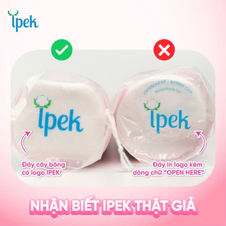Bông Tẩy Trang Ipek Cotton Thổ Nhĩ Kỳ 120+30 Miếng