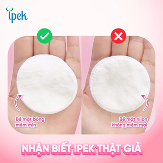 Bông Tẩy Trang Ipek Cotton Thổ Nhĩ Kỳ 120+30 Miếng
