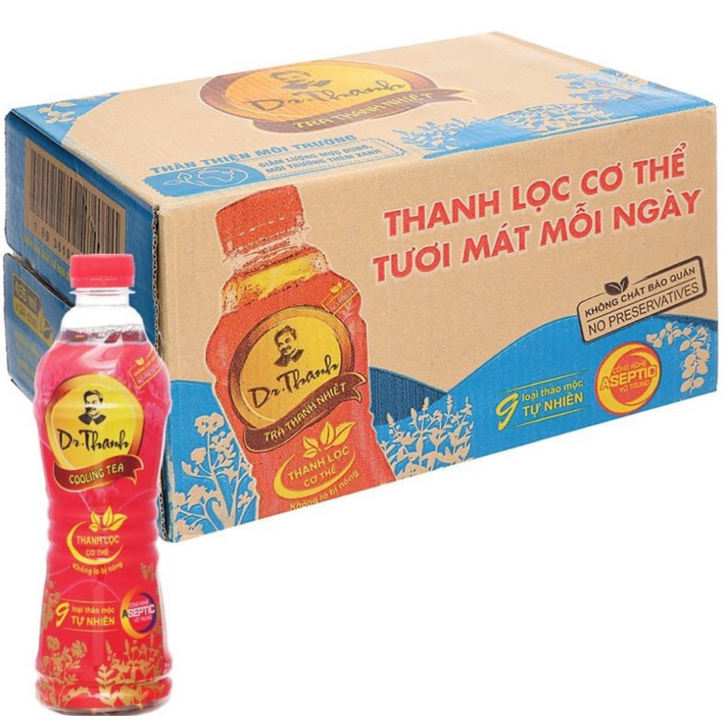 [ 1 Thùng 24 Chai] Trà Thanh Nhiệt Dr.Thanh