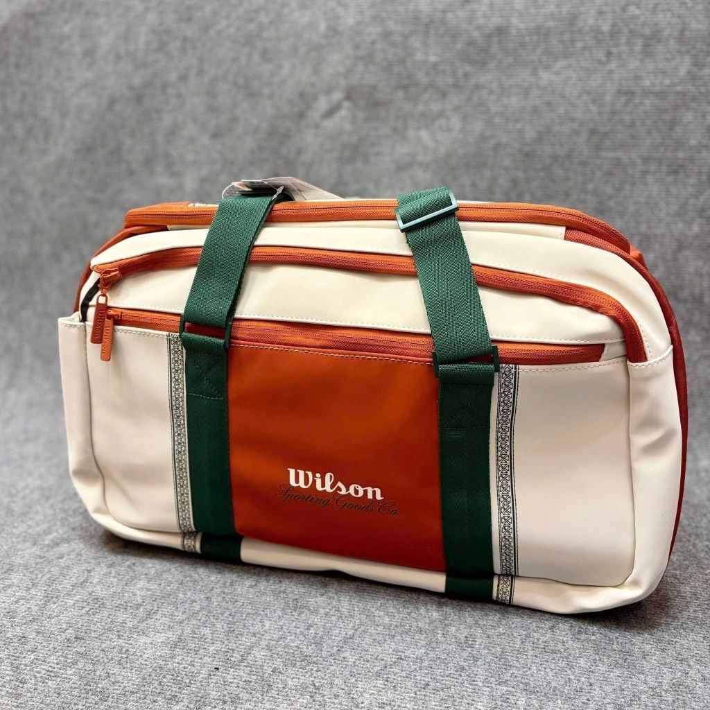 ( HOẢ TỐC) Túi Tennis Pickleball Wilson Roland Garros Small Duffel