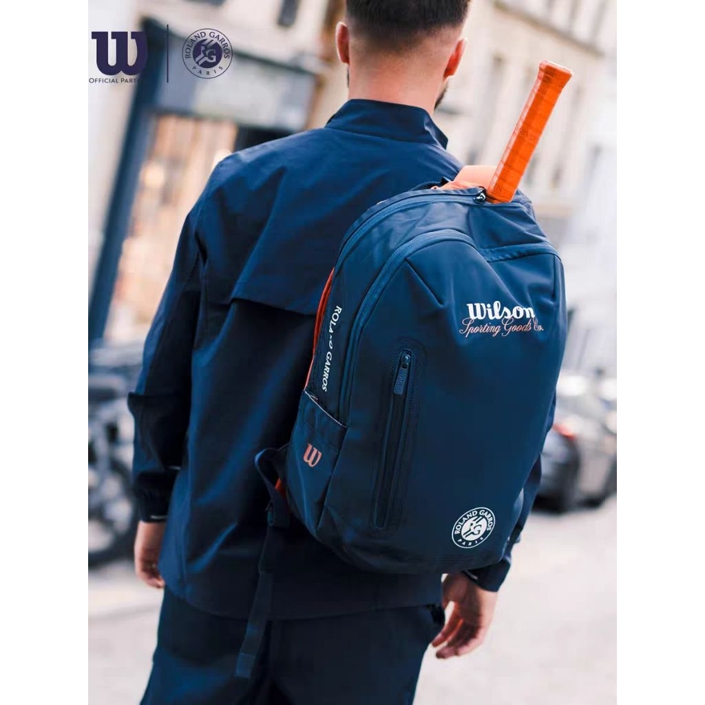 Balo Wilson Roland Garros 2026 Sessionsoire Tennis Backpack