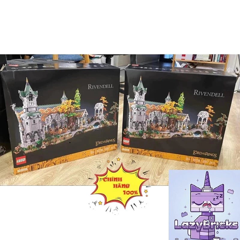 ( CÓ SẴN - HỎA TỐC HN ) LEGO 10316 VÙNG ĐẤT RIVENDELL