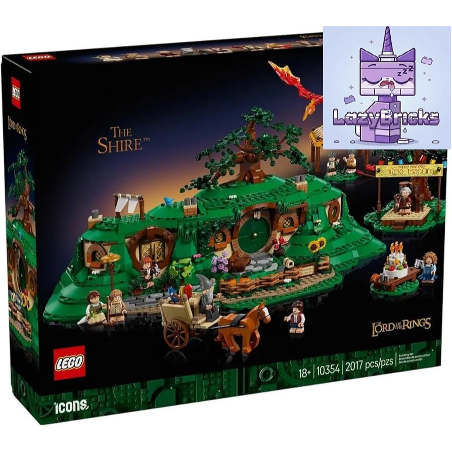 ( CÓ SẴN - HỎA TỐC HN ) LEGO 10354 XỨ SHIRE CỦA NGƯỜI HOBBIT