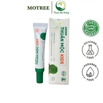 Kem Bôi Da Thuần Mộc Kids Cho Bé Giảm Rôm Sảy Mẫn Ngứa Mụn Nhọt Hăm Da Chàm Sữa 12G