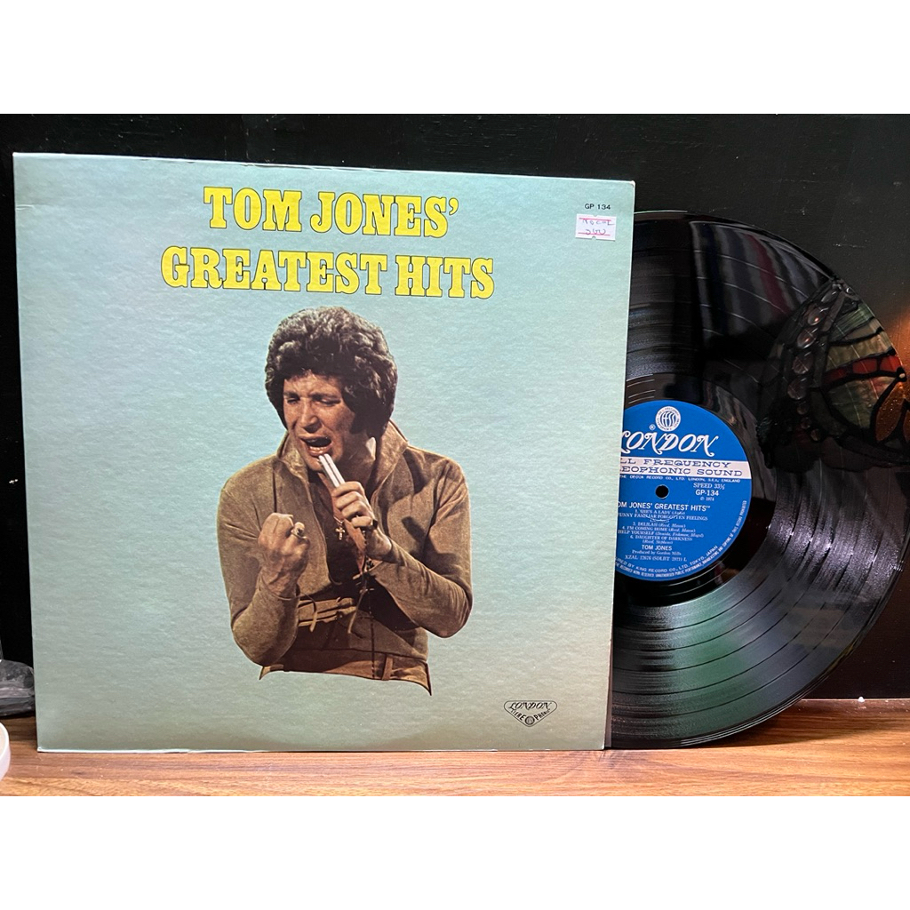 Đĩa than vinyl Vocal :của ca sĩ Tom Jones Album :  Tom Jones' Greatest Hits