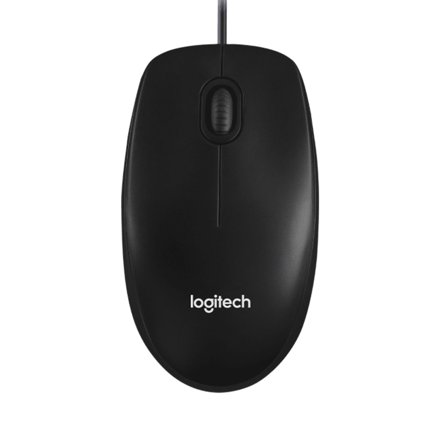 Chuột máy tính Logitech B100 (Đen) (chính Hãng)
