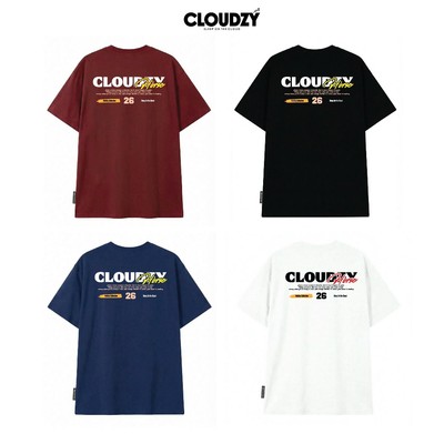 Áo thun oversize local brand nữ nam unisex form rộng phong cách 100% cotton 250gsm oversize Cloudzy NEWYEAR 26