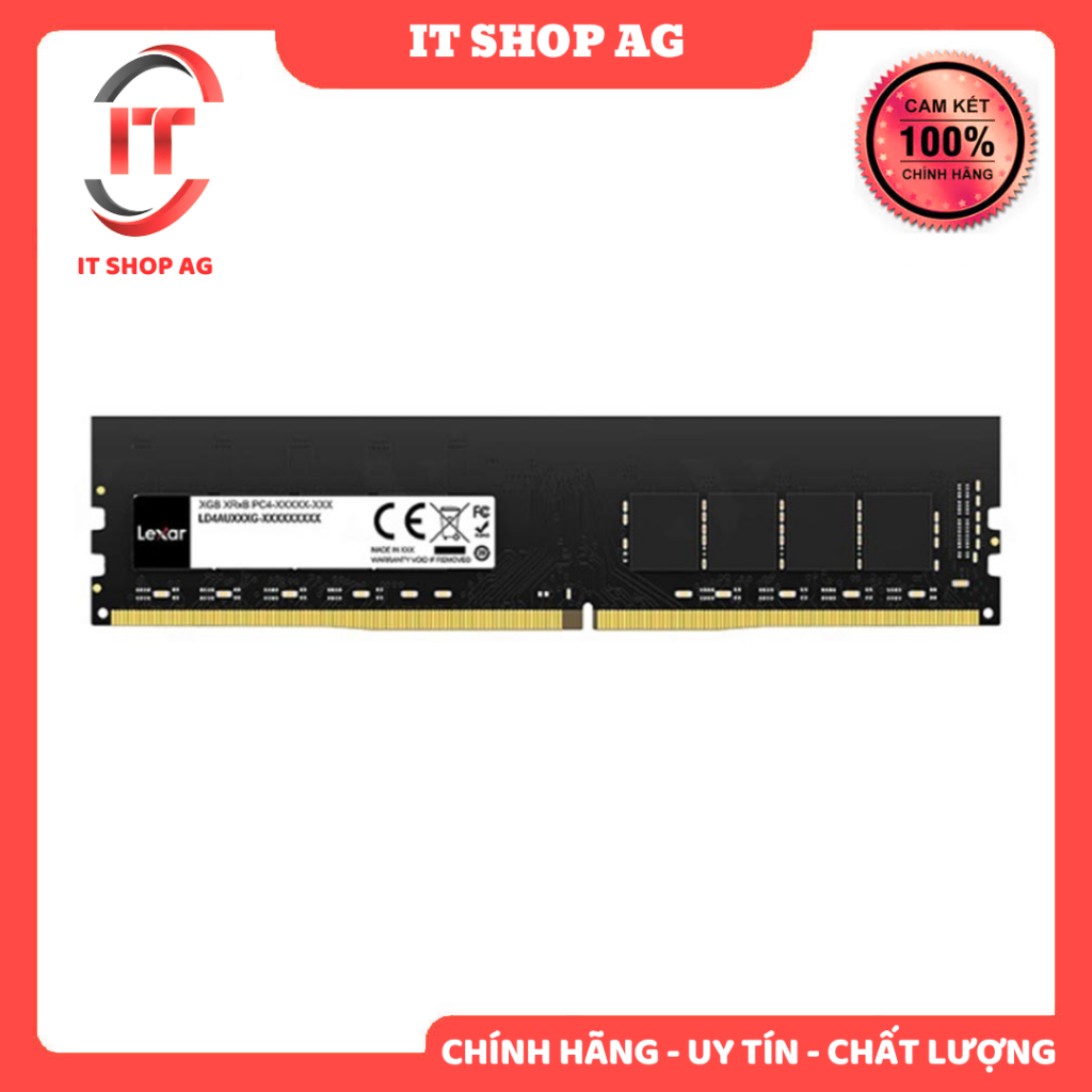 Ram desktop Lexar 8Gb DDR4 3200Mhz (LD4AU008G-B3200GSST) Chính hãng