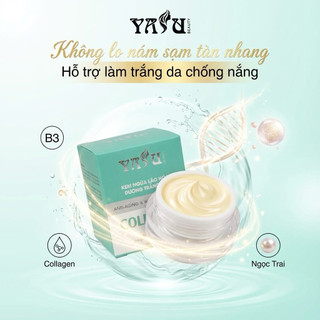 Kem Yasu Dưỡng Trắng Da Ngăn Ngừa Nám Tàn Nhang Đồi Mồi Cao Cấp 12g