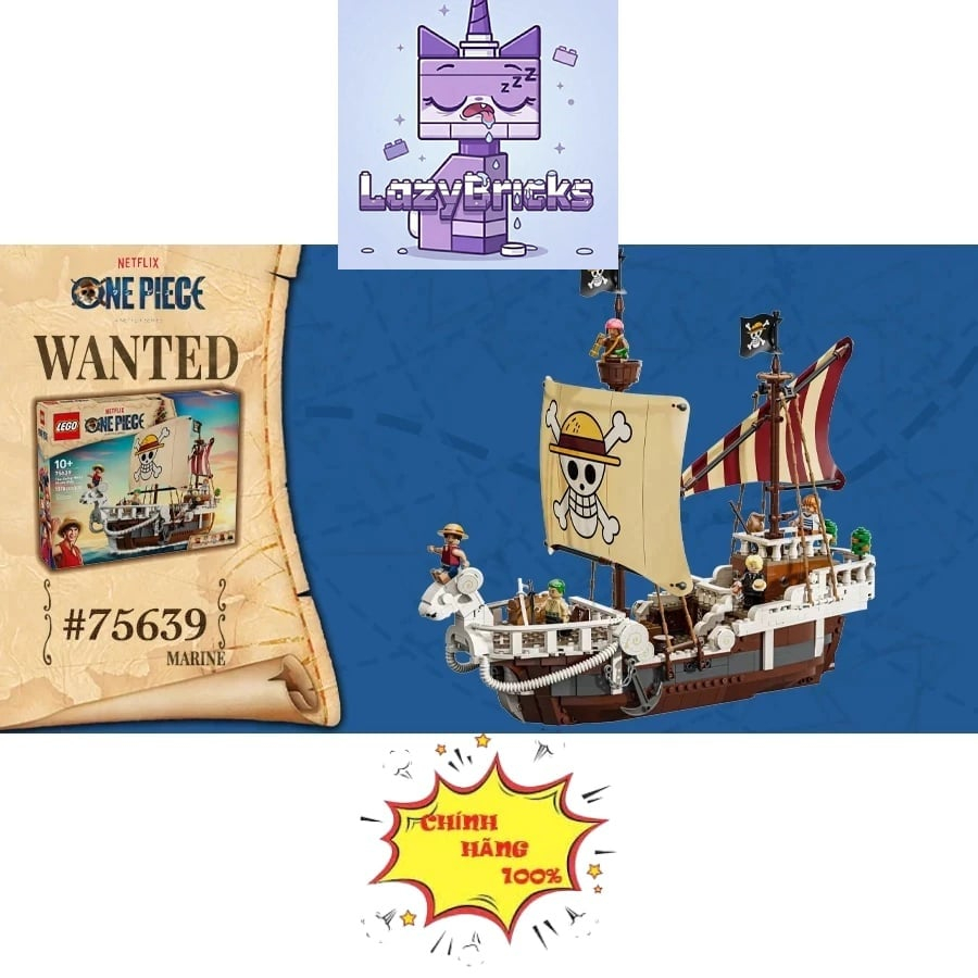 ( CÓ SẴN - HỎA TỐC HN ) LEGO 75639 TÀU GOING MERRY ONE PIECE