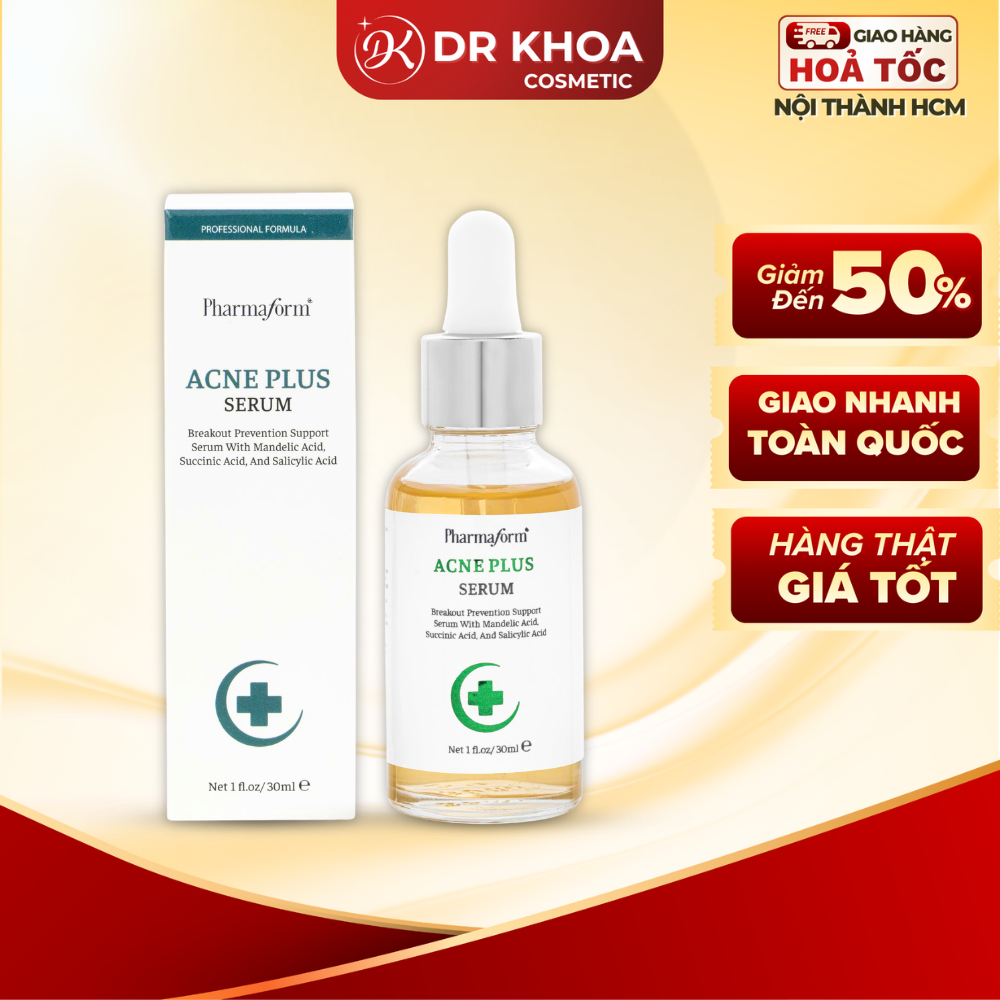 Serum Kiềm Dầu Giảm Mụn 2% BHA + Kẽm 1% ZinC PCA Pharmaform Acne Clarifying/Acne Plus 30ml