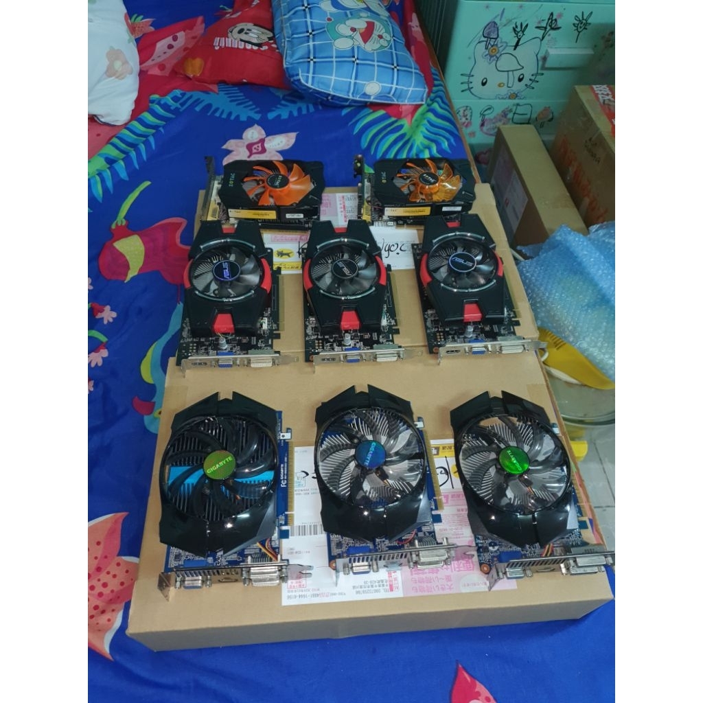vga nvidia gtx 650 các hãng-ram 1gb-2g ddr5-chơi game nhẹ như LoL,fifa,cf tốt