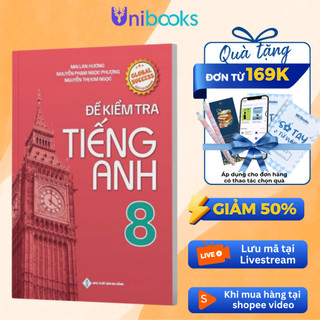 Sách - Đề Kiểm Tra Tiếng Anh Lớp 8 – Global Success - Mai Lan Hương