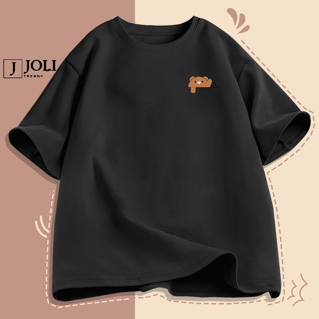 Áo Thun Nam Nữ Unisex Tay Lỡ By JOLI Mã BST01 Hình in Mini Cute Chất Cotton Form Rộng Phong Cách Ulzzang J Joli Trendy | BigBuy360 - bigbuy360.vn