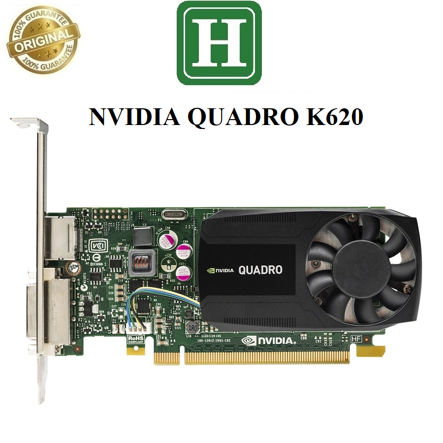 Card đồ họa Nvidia Quadro K620 2GB GDDR3 128-bit hàng zin chính hãng, bảo hành 3 tháng