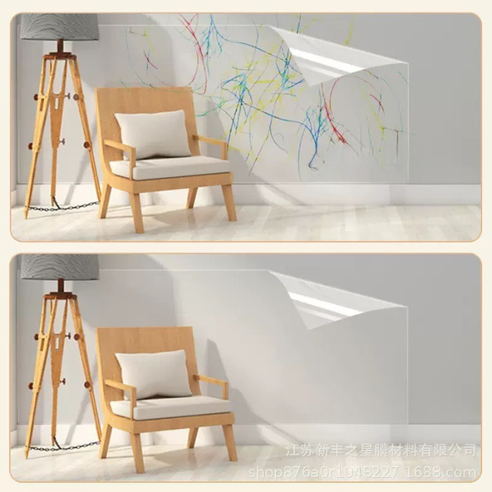 Tấm Dán Trong Suốt Tĩnh Điện Khổ Rộng 45cm và 60cm Không Keo - Ngăn Bám Bẩn – Dễ Dàng Lau Chùi – Giữ Hoa Văn Tiện Lợi
