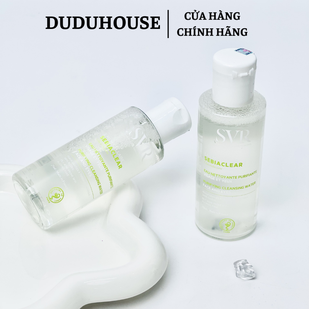 Nước Tẩy Trang SVR Sebiaclear Eau Micellaire 75ml Duduhouse