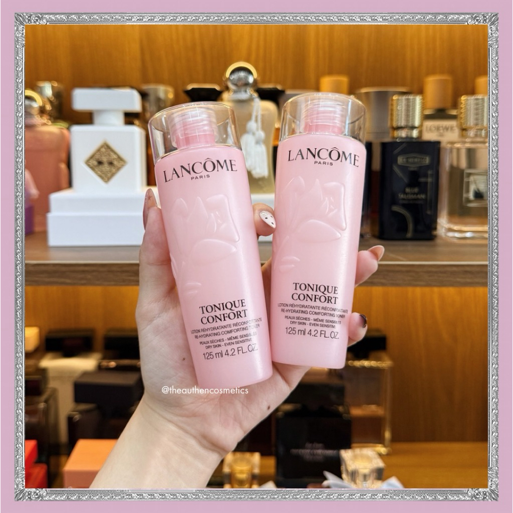 Nước Hoa Hồng Cân Bằng Da Toner Lancome Hồng Tonique Confort 125ml - The Authen Cosmetics