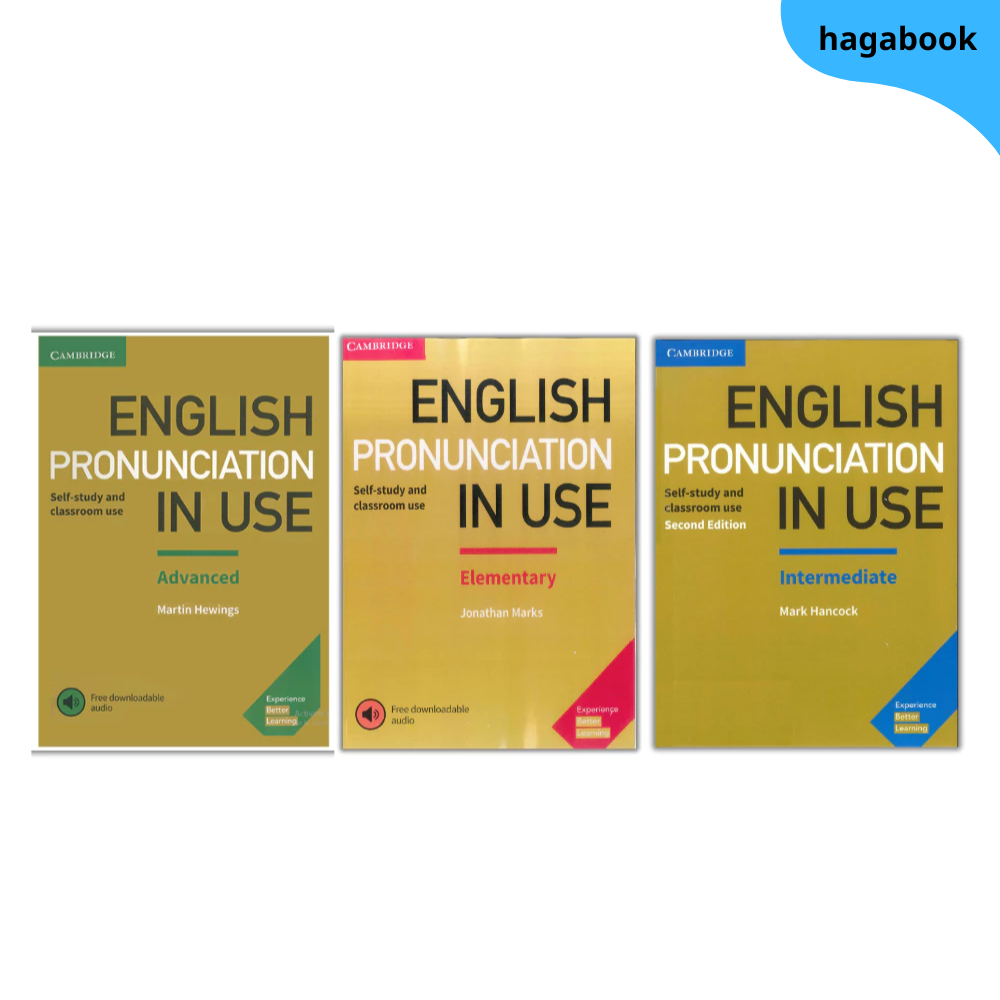 Sách English Pronunciation in Use 2ed: Elementary/ Intermediate/ Advanced