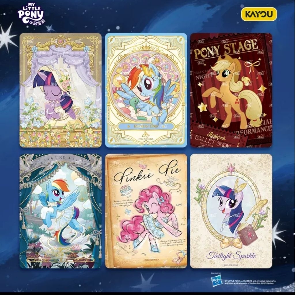 [Chính Hãng]Card My Little Pony/Equestria Girls Chính Hãng Kayou.(ĐỌC THÔNG TIN MÔ TẢ)