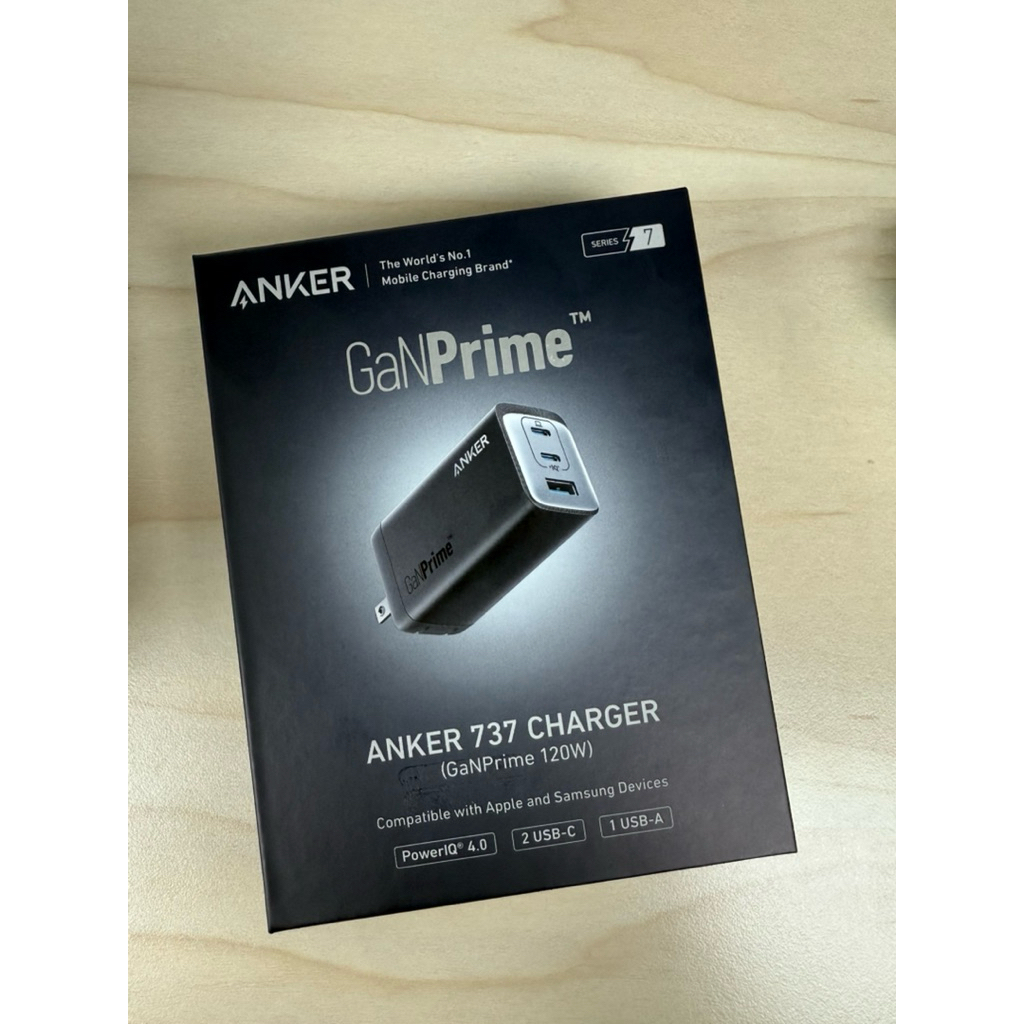 sạc nguyên seal ANKER GaNPrime 737 120W