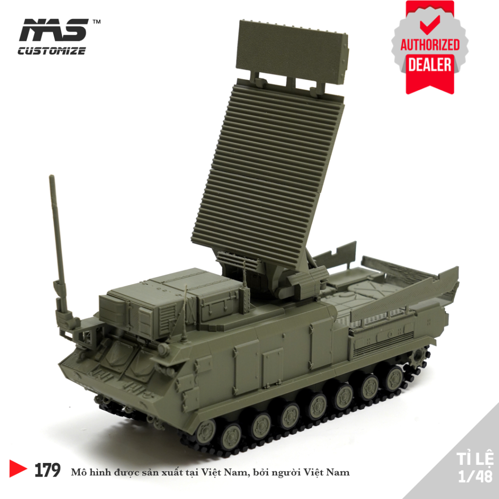 [NAS] Mô hình lắp ráp Radar Buk-M3 9S18M3 Kupol Nga 1/48.  Mô hình lắp ráp hệ thống tên lửa Buk M3
