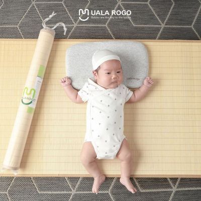 Chiếu điều hòa Ualarogo chiếu Trúc tre Bamboo tencel mát mẻ an toàn 60x110cm 8891