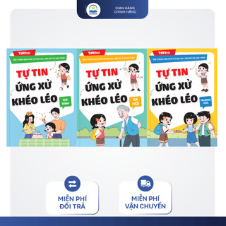 Sách - Bộ Sách Tự Tin Ứng Xử Khéo Léo Cho Trẻ