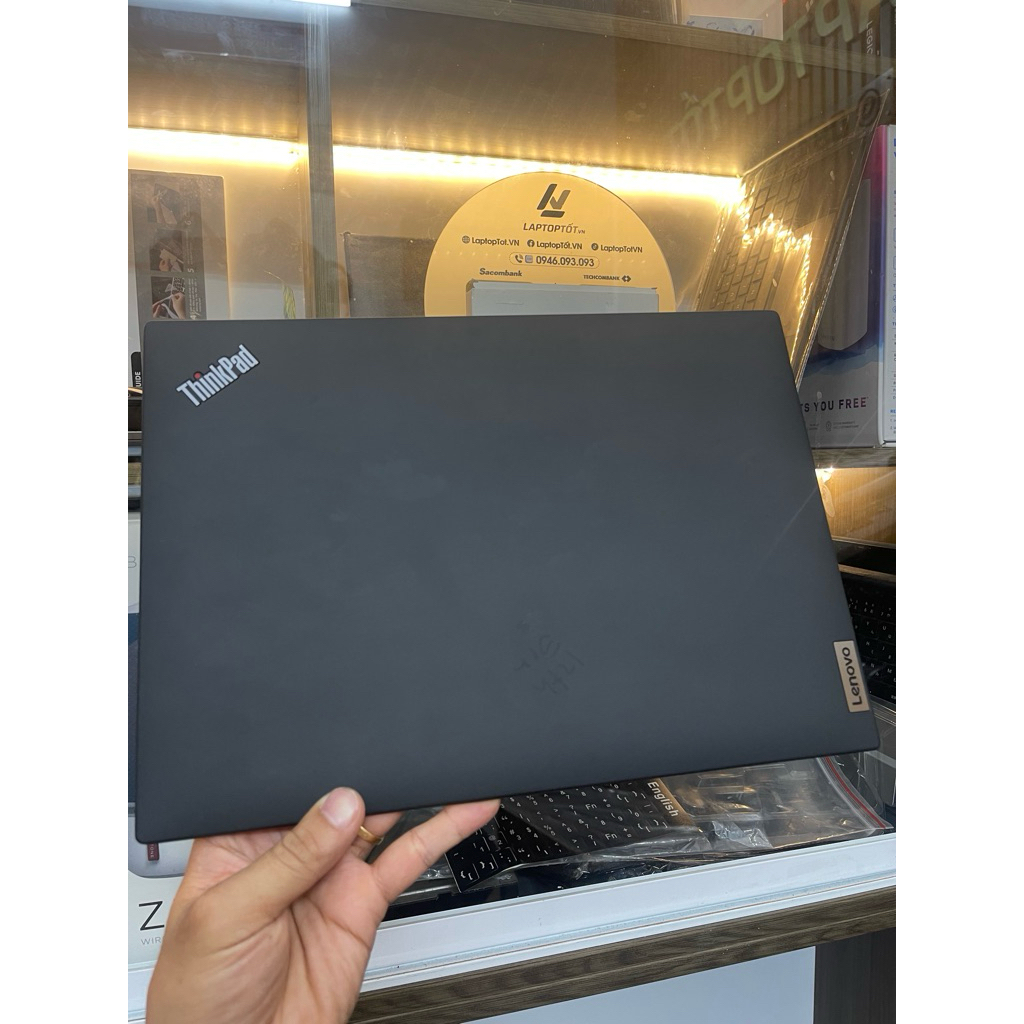 vỏ laptop thinkpad t14 gen 3 màu đen, mặt A, bản FHD