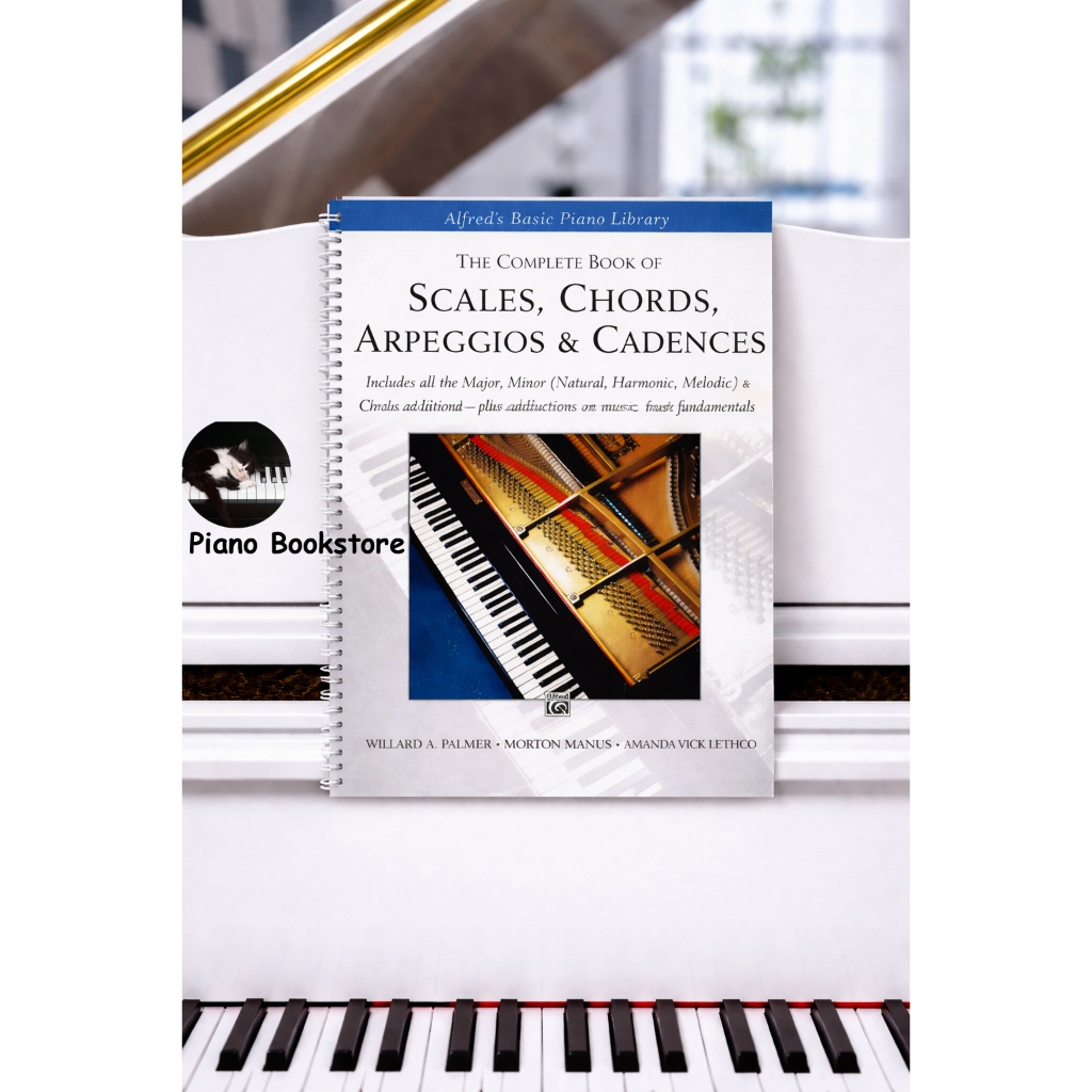 Các bài tập Gam và Hợp Âm - The Complete Book of Scales, Chords, Arpeggios & Cadences (Luyện ngón Pi